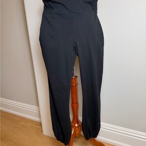 Thrive Societe Size XL High-Waist Black Jogger Pants for Women